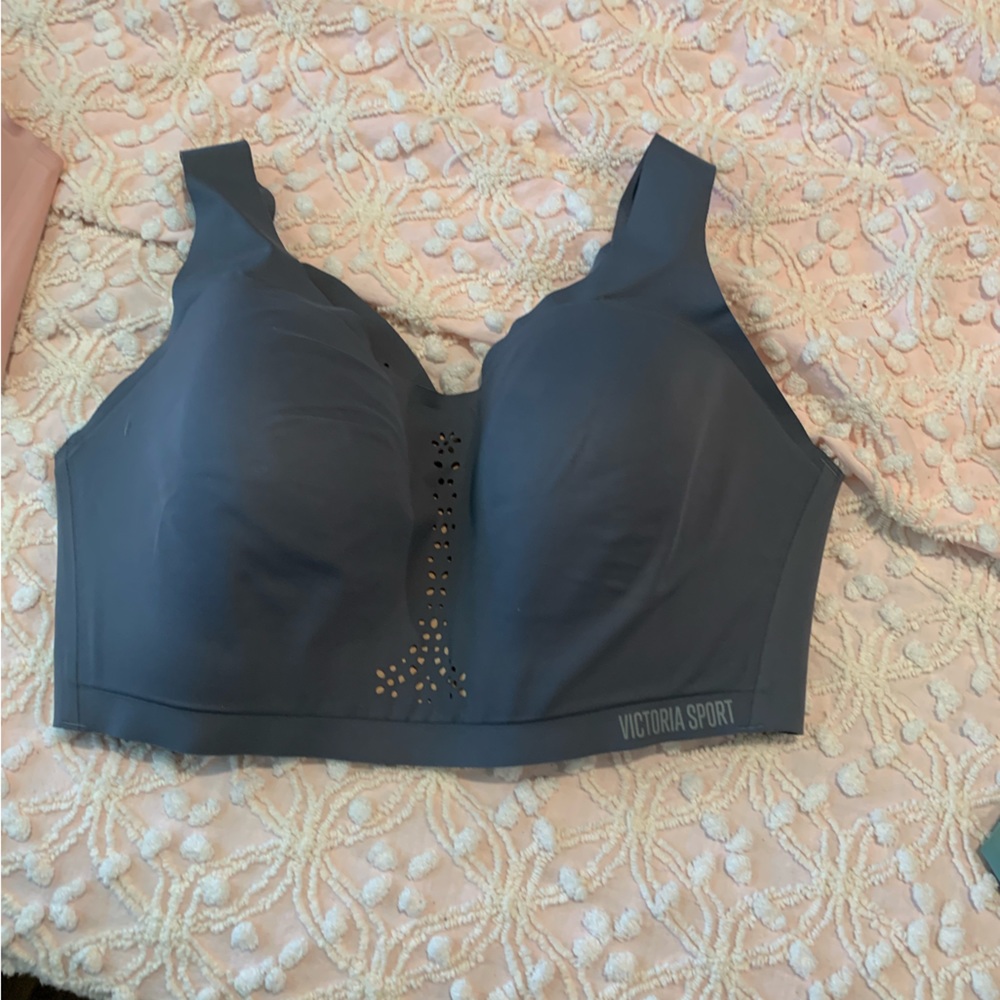 Blue gray Victoria’s Secret sports bra 36 DDD